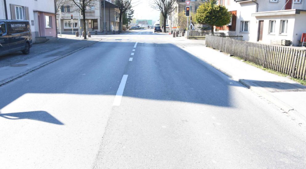 Widnau SG: Verkehrsunfall Höhe Ochsenkreuzung