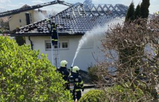 Brand in Einfamilienhaus in Wiedlisbach BE