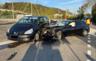 Heftiger Crash in Liestal BL