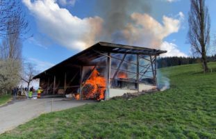 Brand in Mettmenstetten ZH