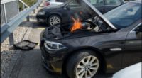 St. Margrethen SG - BMW in Brand