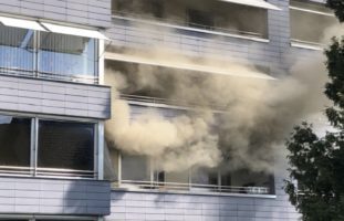 Zimmerbrand in einem Haus in Volketswil