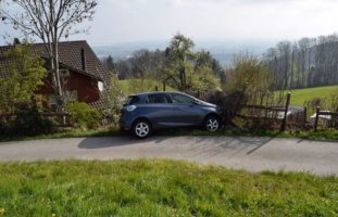 Nach Selbstunfall in Walzenhausen Unfallstelle verlassen