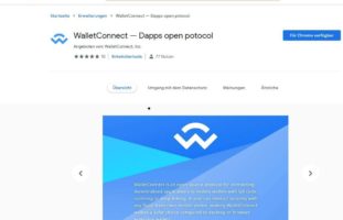 Falsche Chrome Erweiterung "WalletConnect" stiehlt Kryptogeld