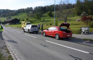 Eschenbach SG - 10'000 Franken Sachschaden bei Auffahrunfall