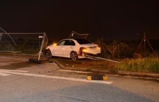 Selbstunfall auf der A2 in Pratteln BL