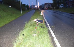 Unfall Herisau AR: Auf Gegenfahrbahn geraten