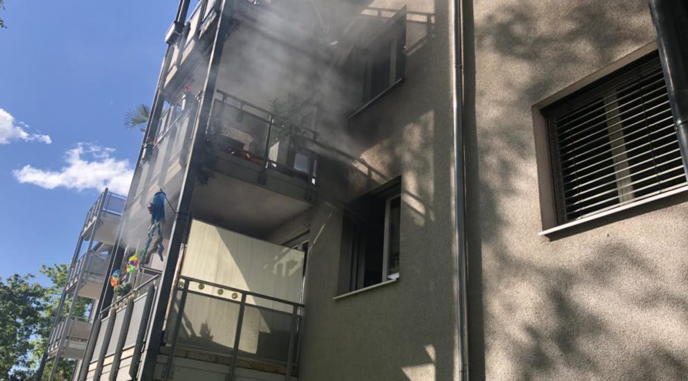 Brand in einem Mehrfamilienhaus in Kreuzlingen