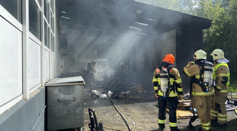 Grosser Feuerwehreinsatz in Siglistorf AG