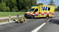 Schwerer Motorradunfall in Rheinfelden