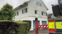 Buchs SG: Mann stirbt bei Brand in Mehrfamilienhaus