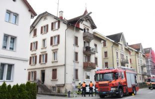 Mann nach Mottbrand in Goldach mit Rauchgasvergiftung im Spital