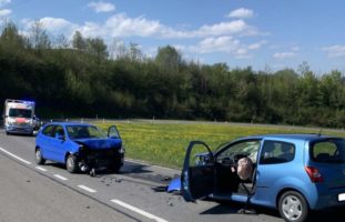 Heftige Frontalkollision in Horgen ZH