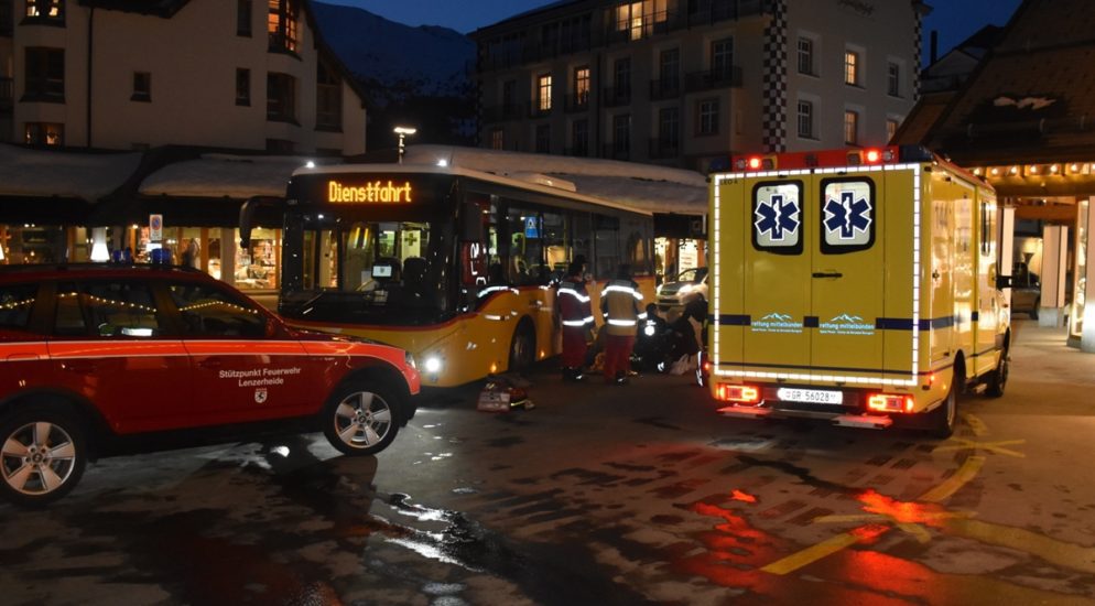 Zeugenaufruf zu Unfall in Lenzerheide GR