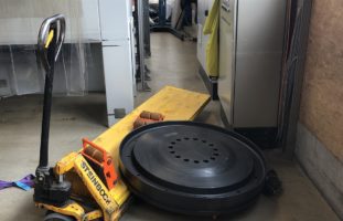 Bei Arbeitsunfall 800kg auf Fuss gefallen