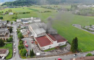 Uznach SG: Feuerwehreinsatz in Hanfanlage