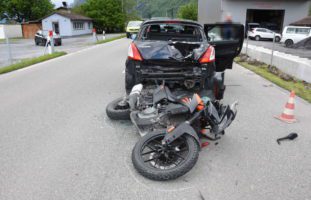 Walenstadt: Motorradfahrer nach Crash verletzt