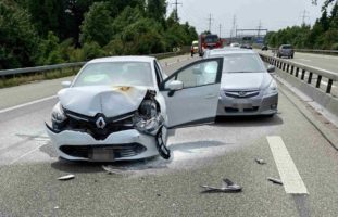 Wangen an der Aare BE: Auffahrunfall auf der Autobahn A1