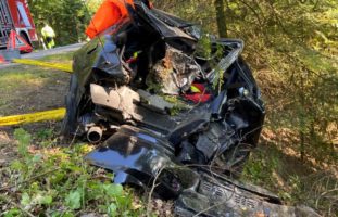 Böttstein AG - Lenker (19) prallt mit voller Wucht in Baum