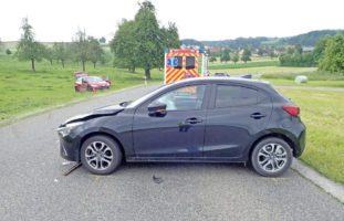 Mettlen TG: Crash zwischen zwei Autos