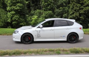 St. Gallen - Frontal seitliche Kollision zwischen Auto und Fahrrad