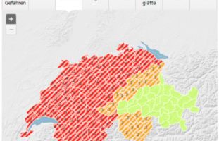 Warnung vor heftigen Gewittern in der Schweiz