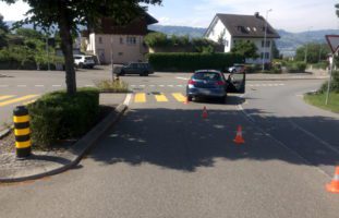 Rapperswil-Jona: Verkehrsunfall zwischen Velo und PW