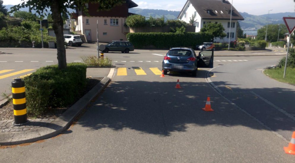 Rapperswil-Jona: Verkehrsunfall zwischen Velo und PW