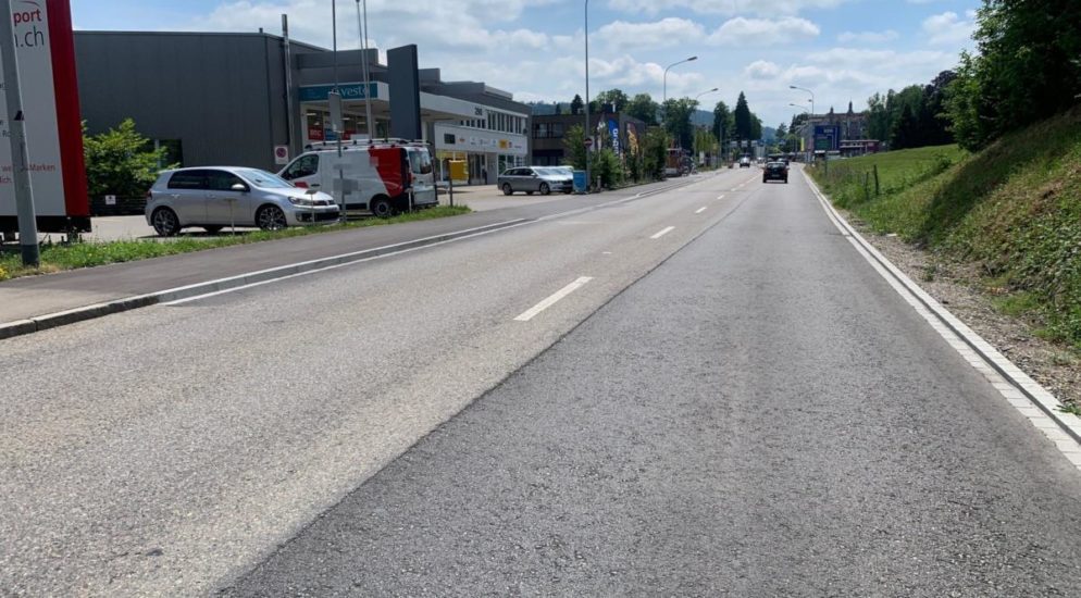 St. Gallen - Kopf und Schulter verletzt bei Sturz während Fahrrad-Probefahrt