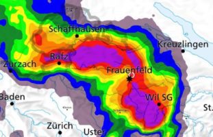 Kanton Thurgau: Viele Schadensmeldungen aufgrund des Gewitters