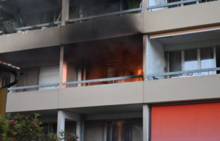 Balkonbrand in Kriens LU