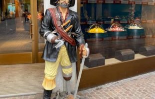 Stadt Schaffhausen: Piratenfigur geklaut