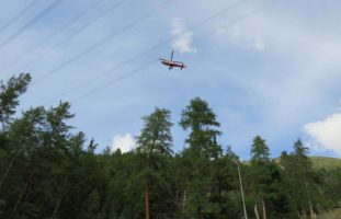 Pontresina GR: Wanderer aufgefunden und ins Spital geflogen