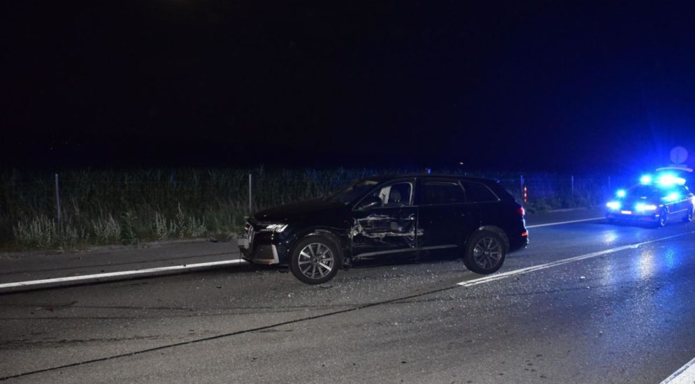 Unfall auf A1 Kestenholz SO mit drei Autos