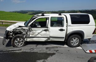 Littau LU: Zwei Verletzte nach Frontal-Unfall